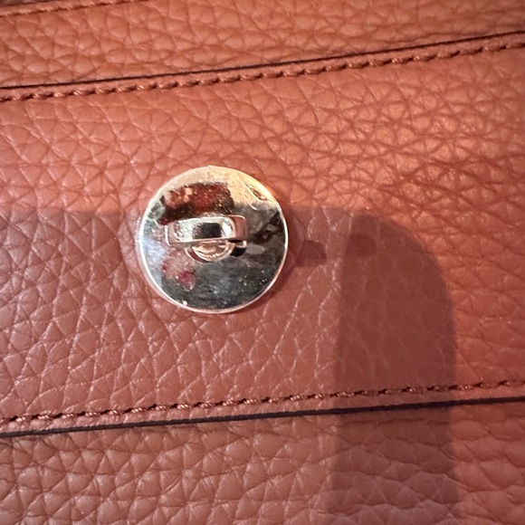 Mulberry Mini Alexa in heavy grain leather bag chestnut - Picture 5 of 16